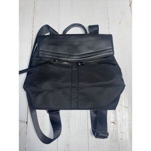 Botkier New York‎ Trigger Mini Backpack Black Handbag Nylon Logo Straps